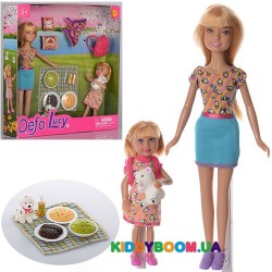 Кукла Lucy с дочкой на пикнике Defa Lucy 8282